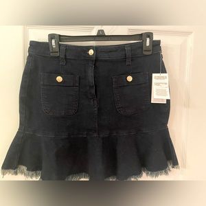 NWT Michael Kors Denim Mini Skirt size 6